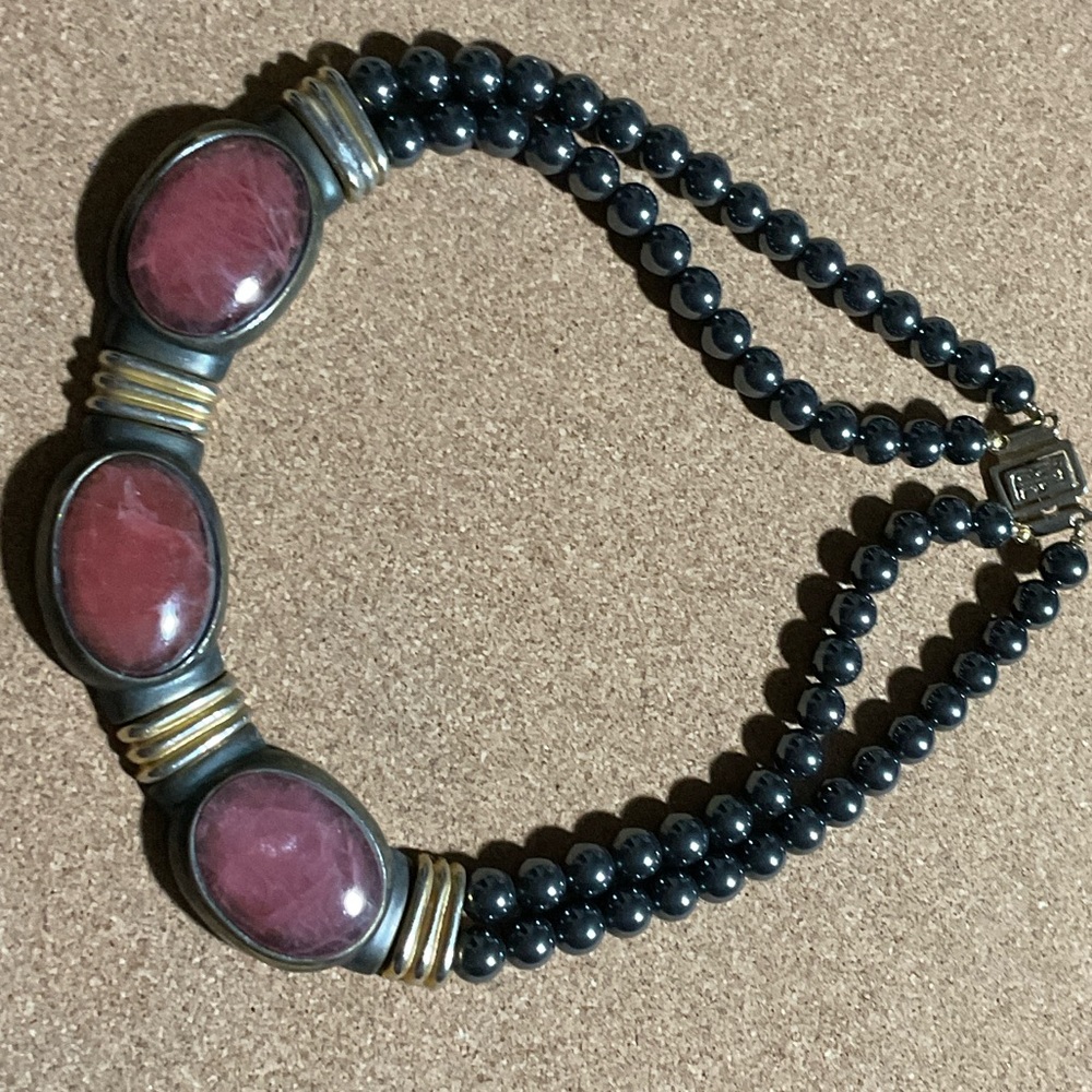 VINTAGE FRANCESCA ROMANA CHOCKER Necklace, PLEASE SEE PICTURES FOR MORE DETALES